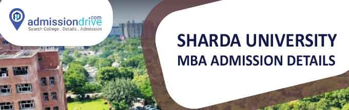 Sharda University MBA Admission 2024, Direct Sharda University MBA Admission