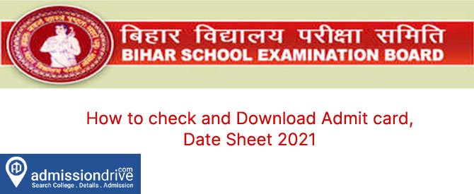 Bihar Board 12th Exam Date Sheet 2021: Download Date Sheet Here ...